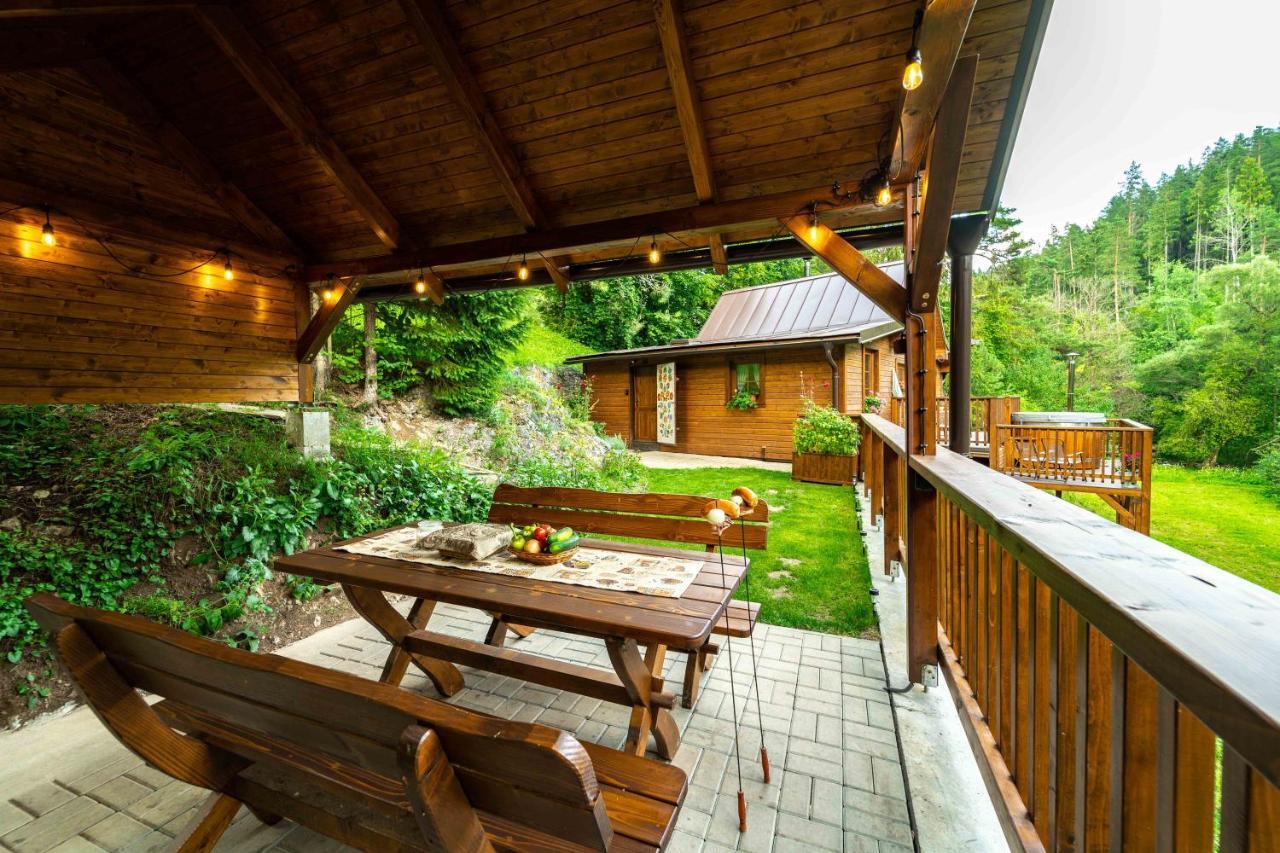 Sovia Wellness Chata S Jacuzzi Kadou A Saunou, Cingov Smižany Eksteriør billede