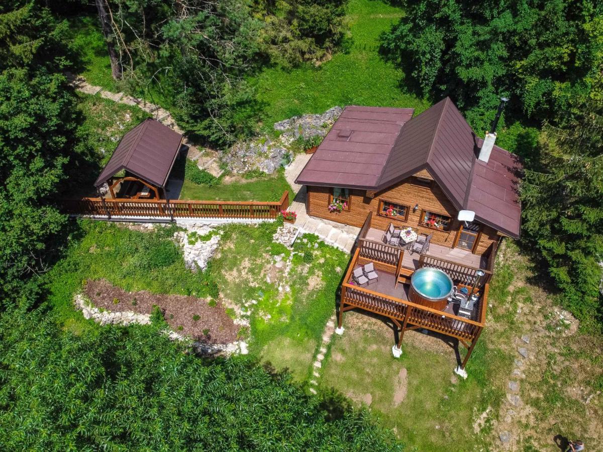 Sovia Wellness Chata S Jacuzzi Kadou A Saunou, Cingov Smižany Eksteriør billede
