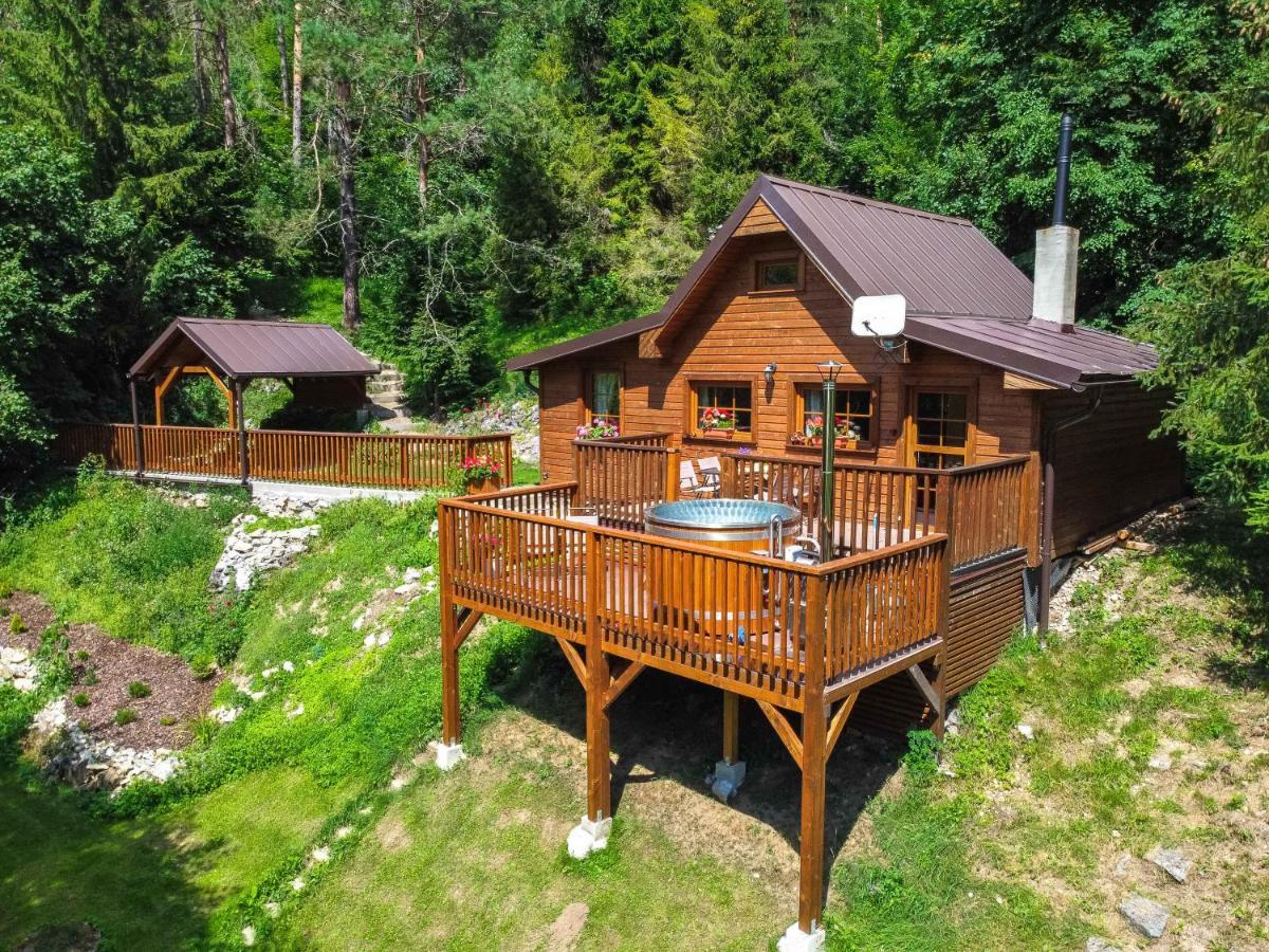 Sovia Wellness Chata S Jacuzzi Kadou A Saunou, Cingov Smižany Eksteriør billede