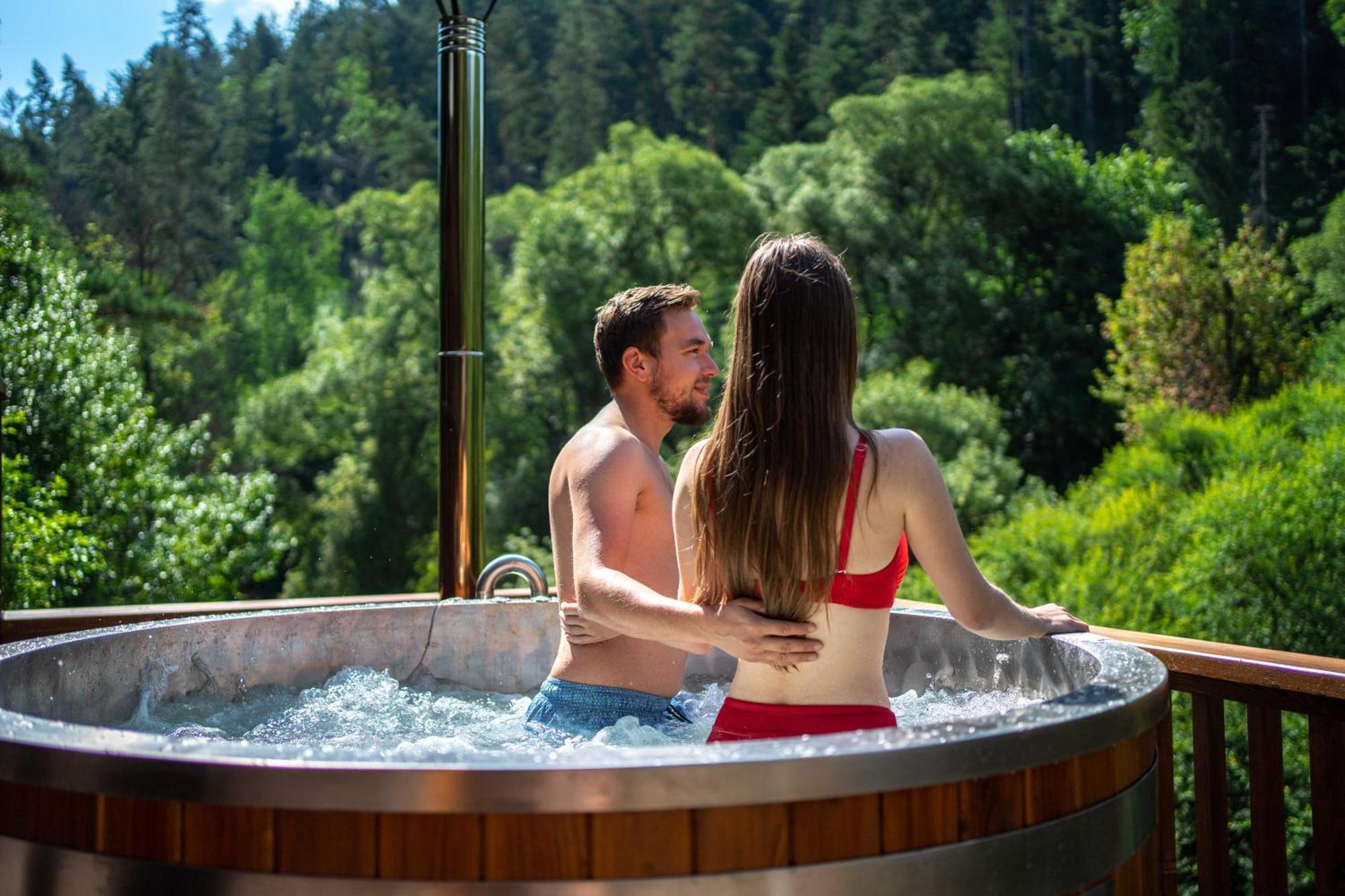 Sovia Wellness Chata S Jacuzzi Kadou A Saunou, Cingov Smižany Eksteriør billede